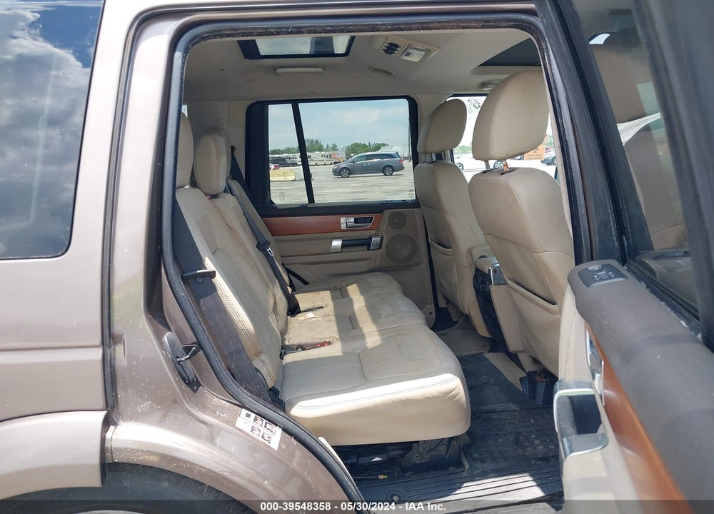 2010 LAND ROVER LR4 VIN: SALAK2D44AA513960