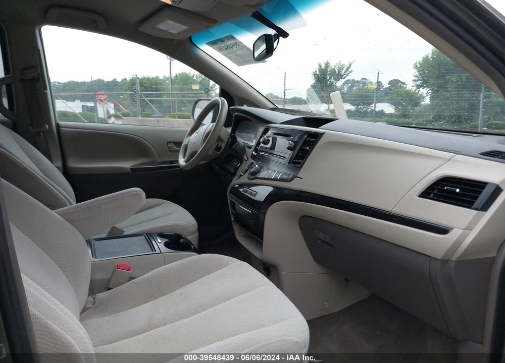 2014 TOYOTA SIENNA LE V6 8 PASSENGER VIN: 5TDKK3DC1ES459194
