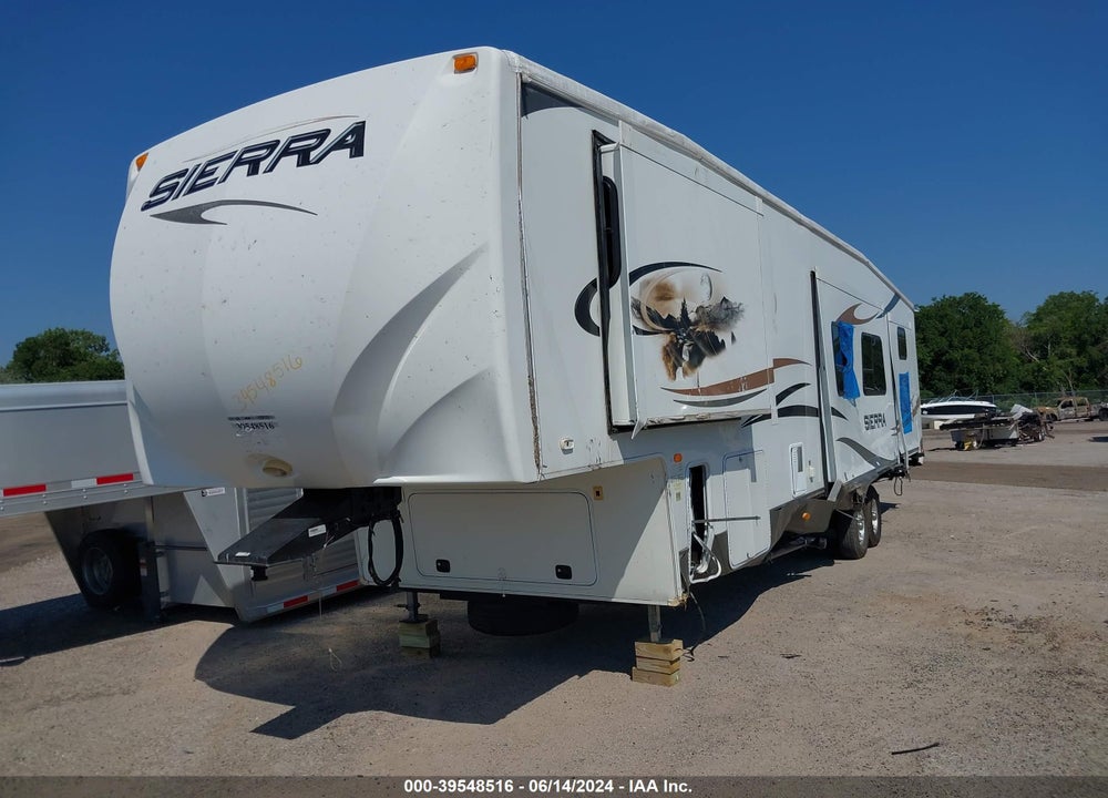 2011 FOREST RIVER TRAVEL TRAILER VIN: 4X4FSEN21BJ036444