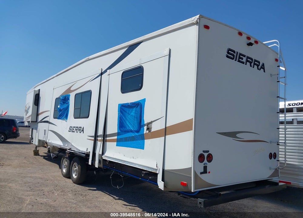2011 FOREST RIVER TRAVEL TRAILER VIN: 4X4FSEN21BJ036444
