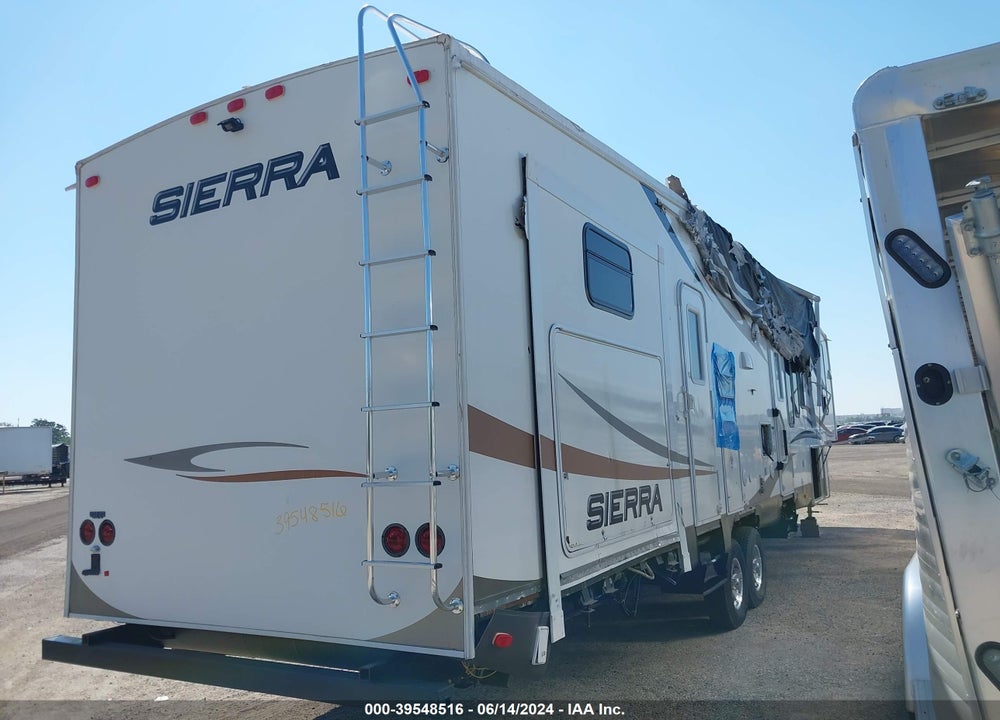 2011 FOREST RIVER TRAVEL TRAILER VIN: 4X4FSEN21BJ036444