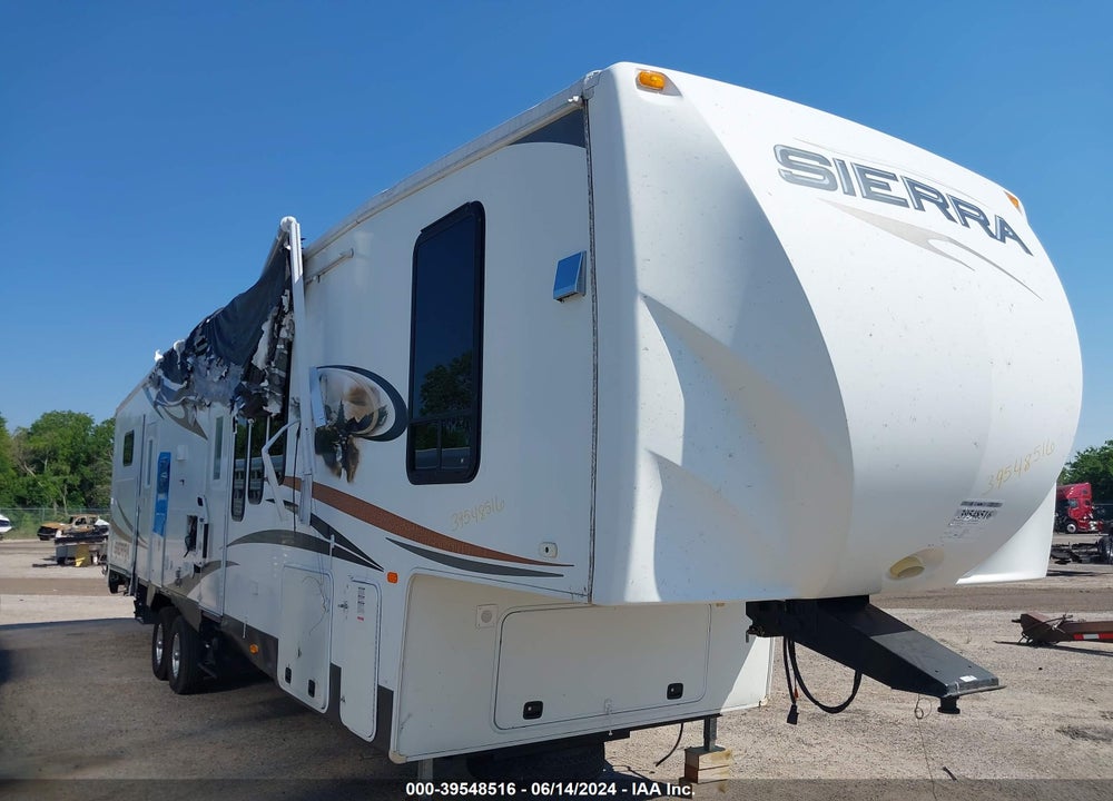 2011 FOREST RIVER TRAVEL TRAILER VIN: 4X4FSEN21BJ036444