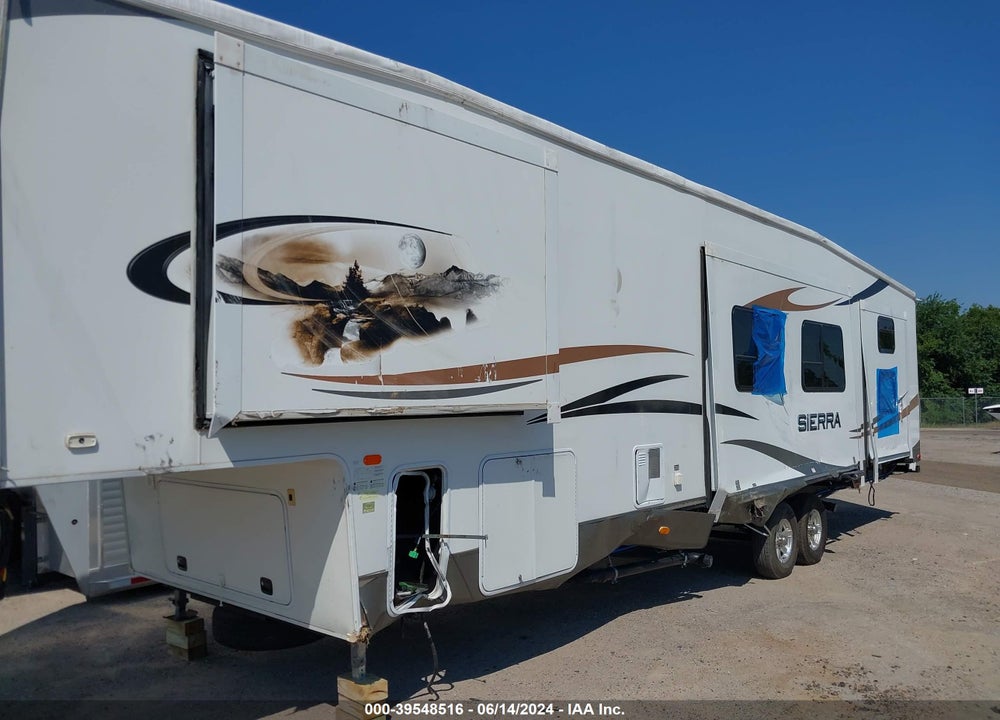 2011 FOREST RIVER TRAVEL TRAILER VIN: 4X4FSEN21BJ036444
