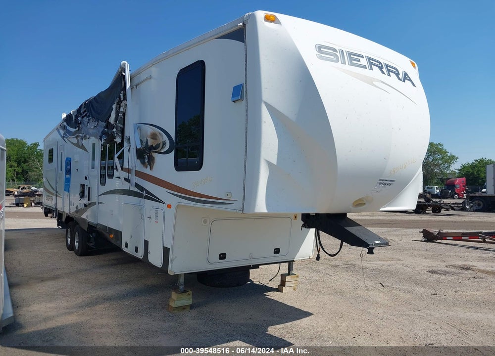 2011 FOREST RIVER TRAVEL TRAILER VIN: 4X4FSEN21BJ036444