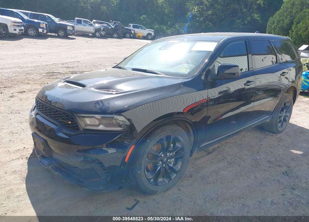 2023 DODGE DURANGO HEMI ORANGE AWD VIN: 1C4SDJCT6PC581134