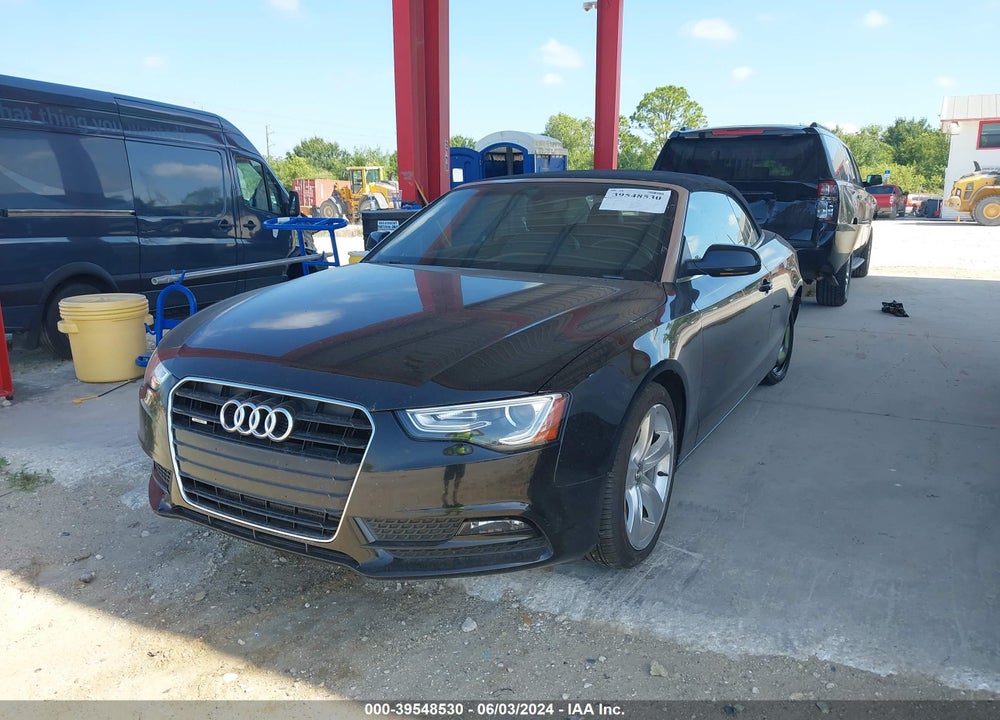2014 AUDI A5 2.0T PREMIUM VIN: WAULFAFH8EN003282