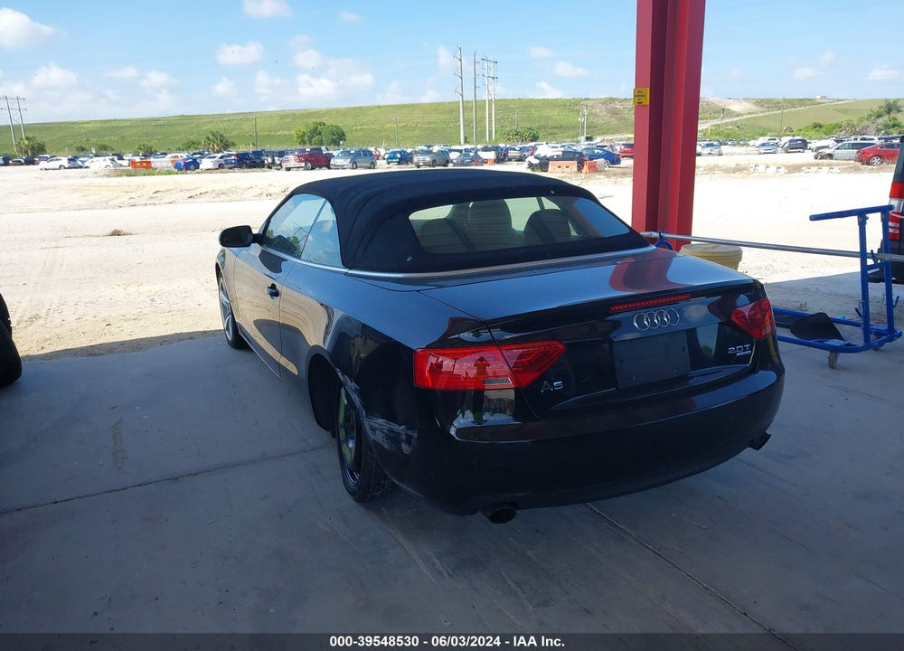 2014 AUDI A5 2.0T PREMIUM VIN: WAULFAFH8EN003282