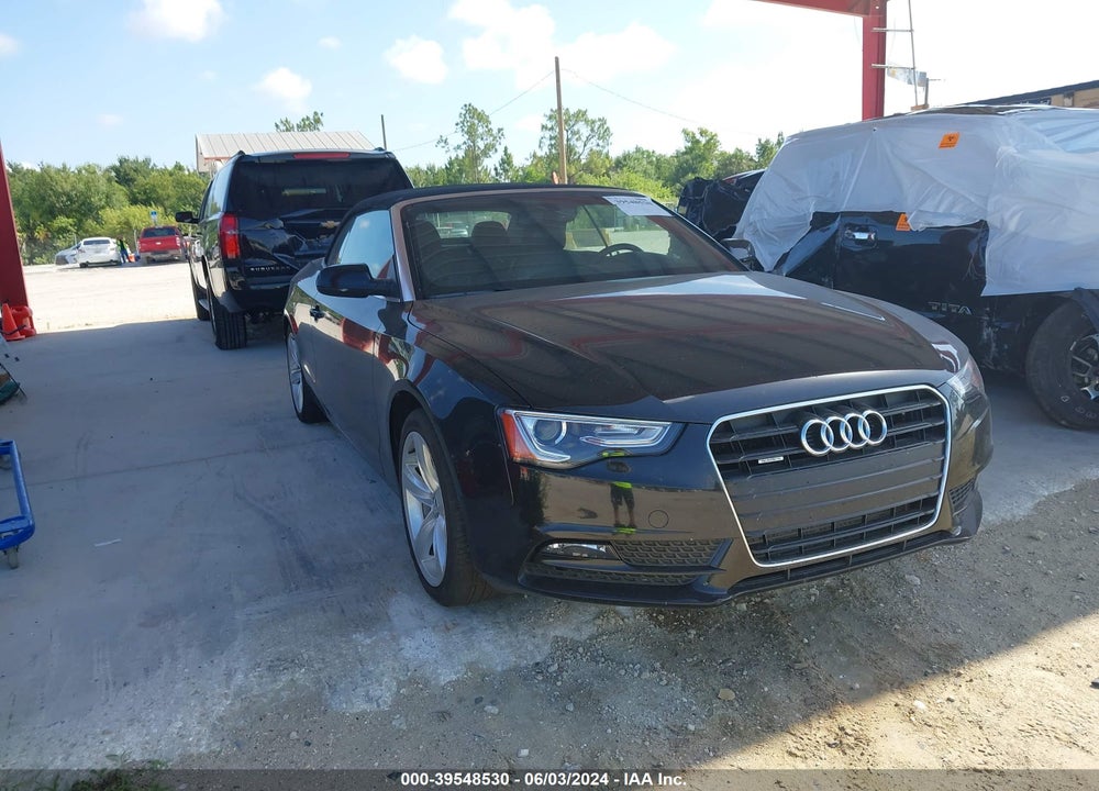 2014 AUDI A5 2.0T PREMIUM VIN: WAULFAFH8EN003282