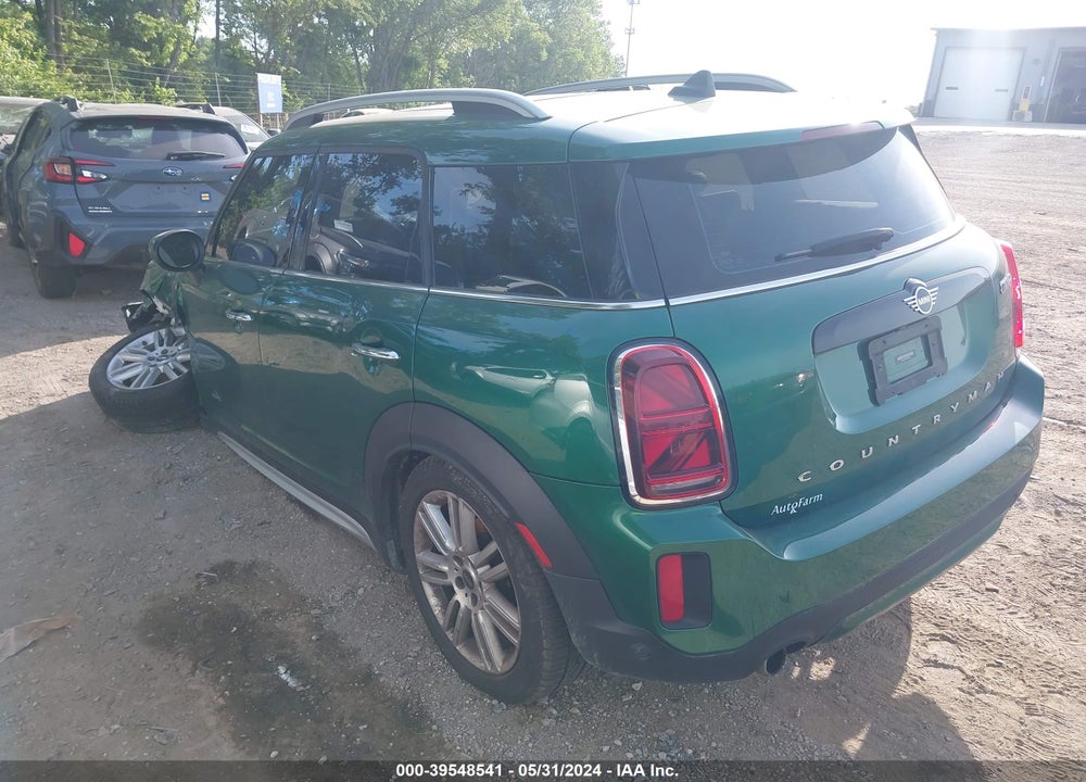 2022 MINI COUNTRYMAN COOPER VIN: WMZ43BR08N3N64878
