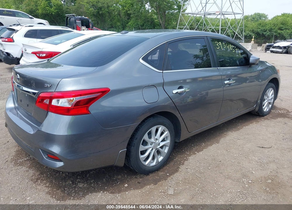 2018 NISSAN SENTRA SV VIN: 3N1AB7AP3JY217121