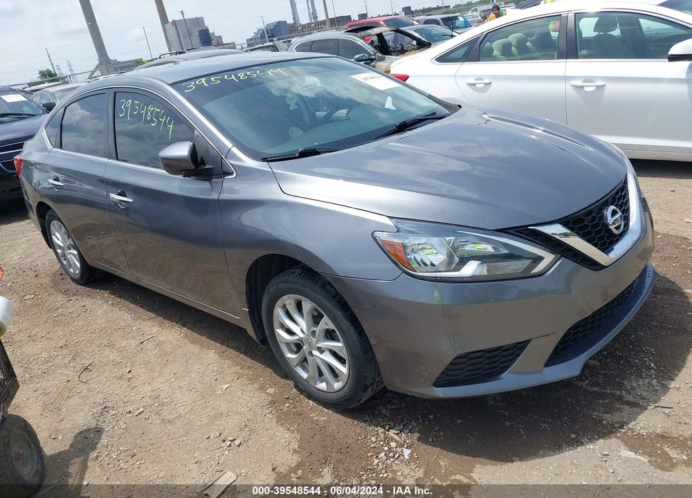 2018 NISSAN SENTRA SV VIN: 3N1AB7AP3JY217121