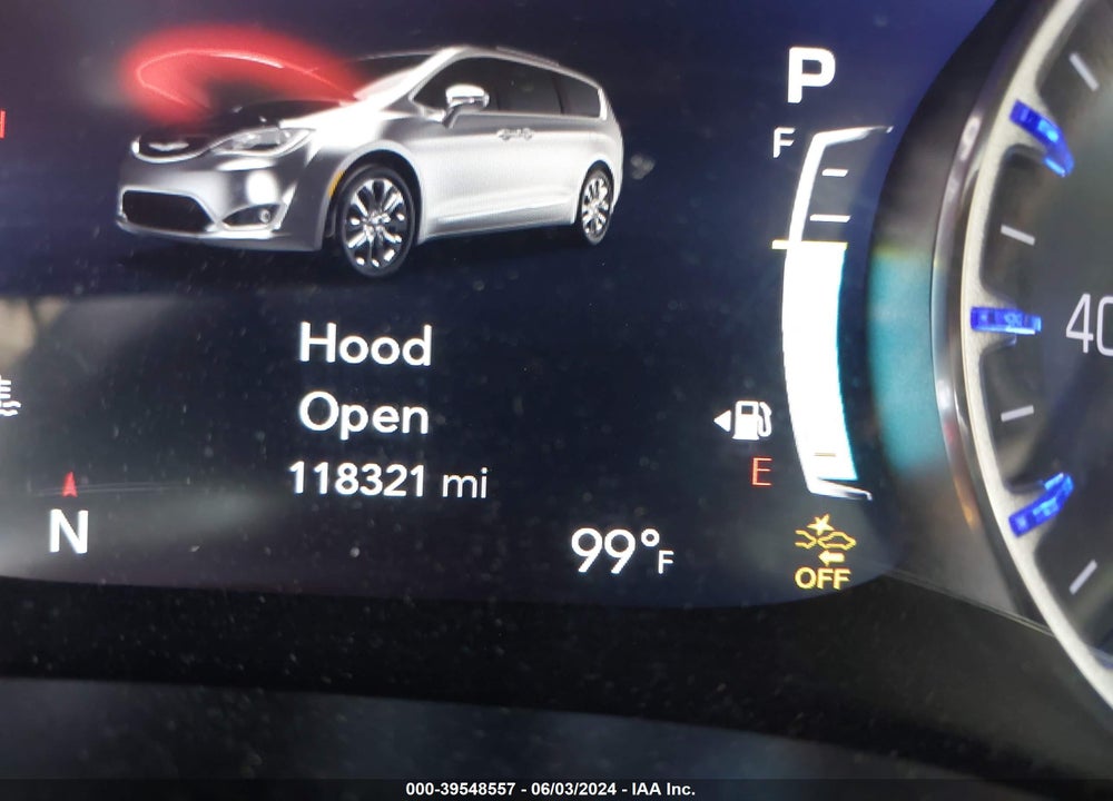 2017 CHRYSLER PACIFICA TOURING L PLUS VIN: 2C4RC1EG4HR538339
