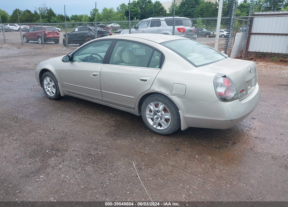 2005 NISSAN ALTIMA 2.5 S VIN: 1N4AL11D25C393840
