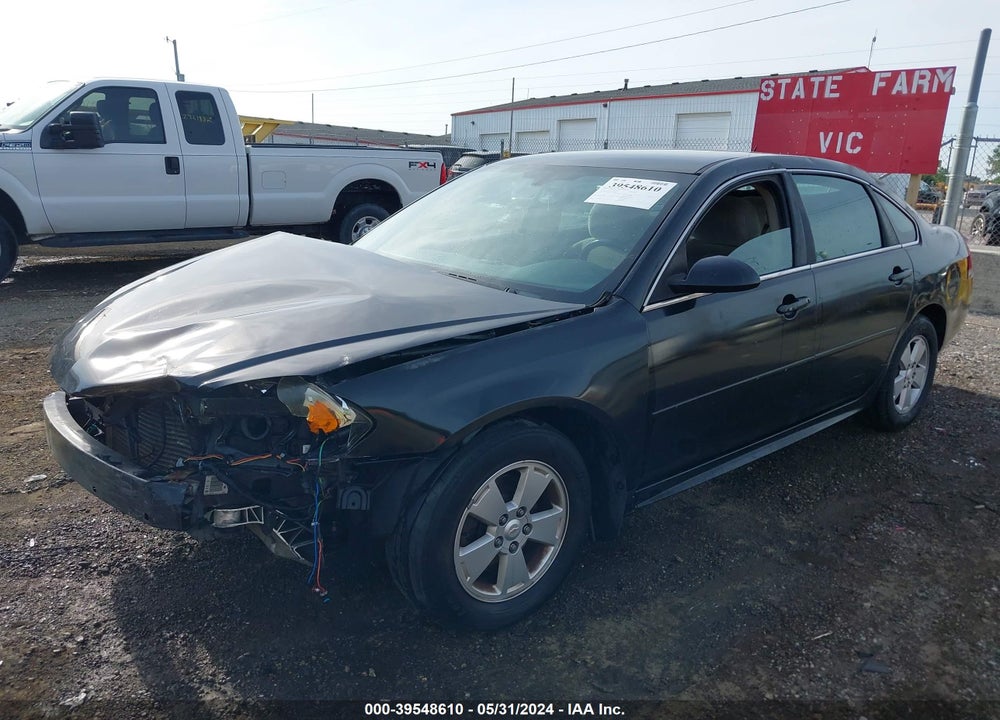 2011 CHEVROLET IMPALA LT VIN: 2G1WG5EK2B1266603