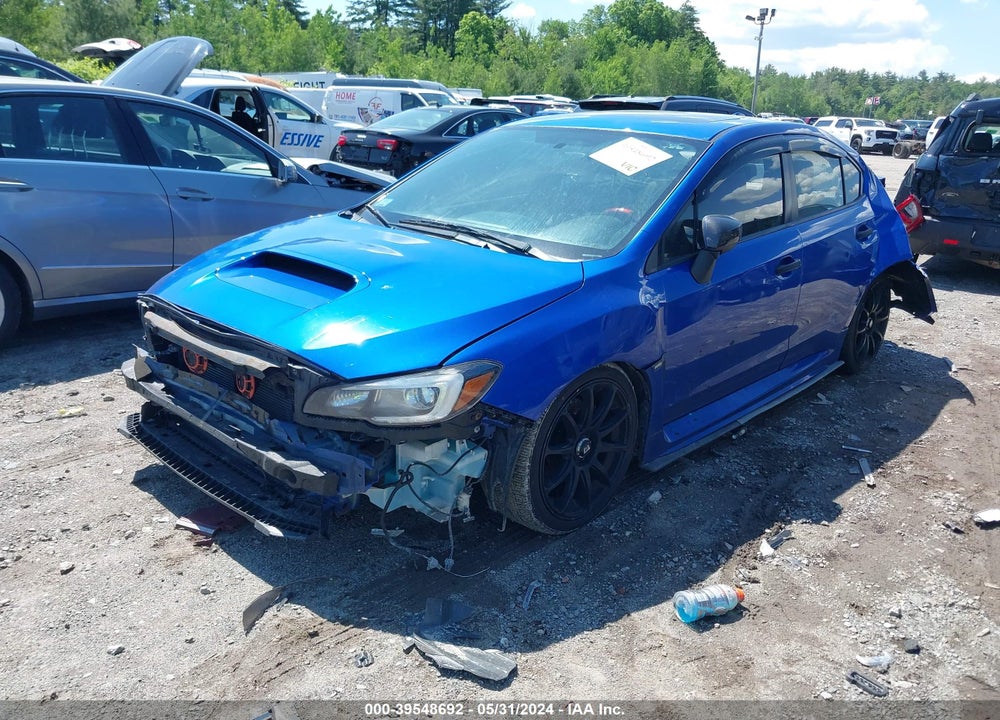 2016 SUBARU WRX LIMITED VIN: JF1VA1J60G9815225