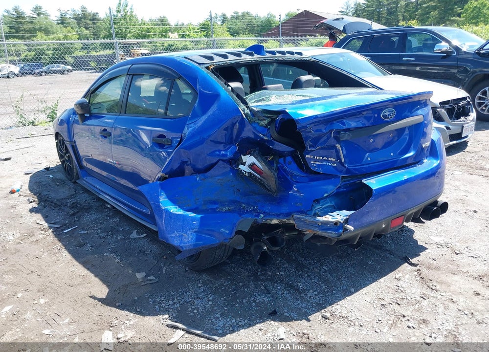 2016 SUBARU WRX LIMITED VIN: JF1VA1J60G9815225