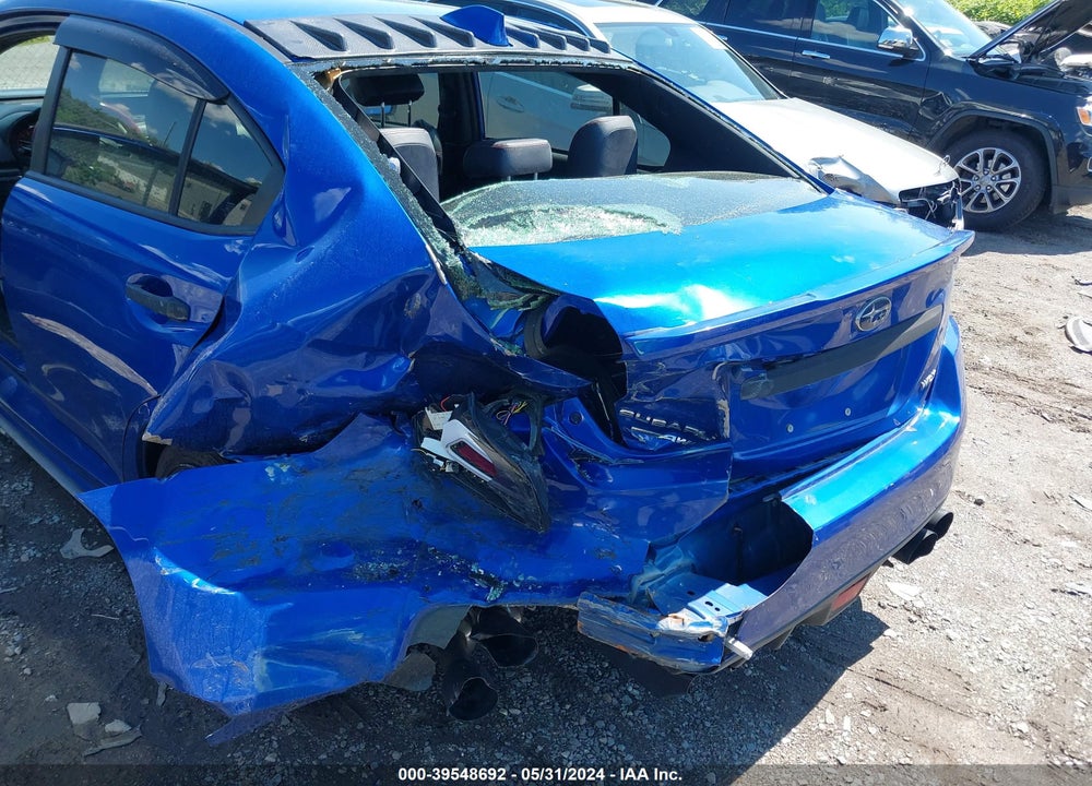 2016 SUBARU WRX LIMITED VIN: JF1VA1J60G9815225