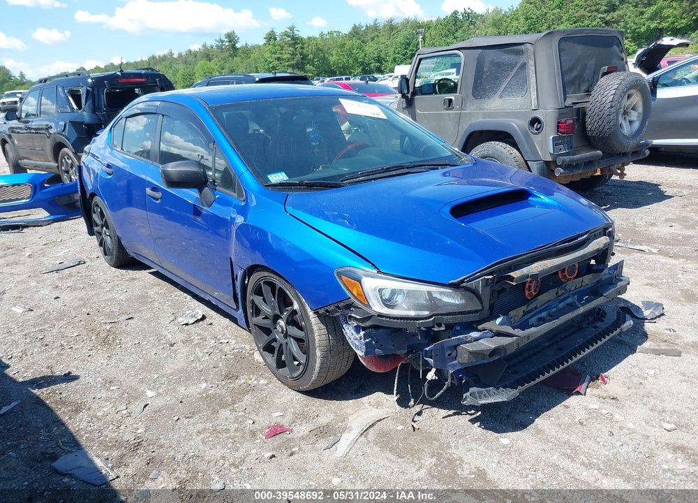 2016 SUBARU WRX LIMITED VIN: JF1VA1J60G9815225