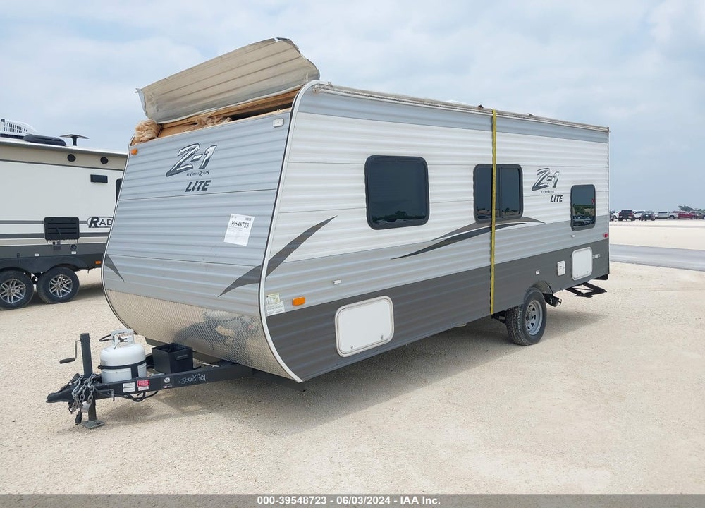 2016 CROSSROADS ZT19BH16 TRAVEL TRAILER VIN: 4V0TC191XGJ008901