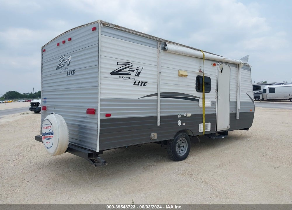 2016 CROSSROADS ZT19BH16 TRAVEL TRAILER VIN: 4V0TC191XGJ008901