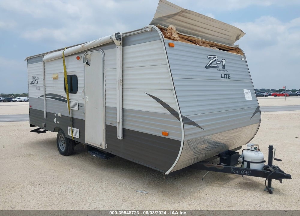 2016 CROSSROADS ZT19BH16 TRAVEL TRAILER VIN: 4V0TC191XGJ008901