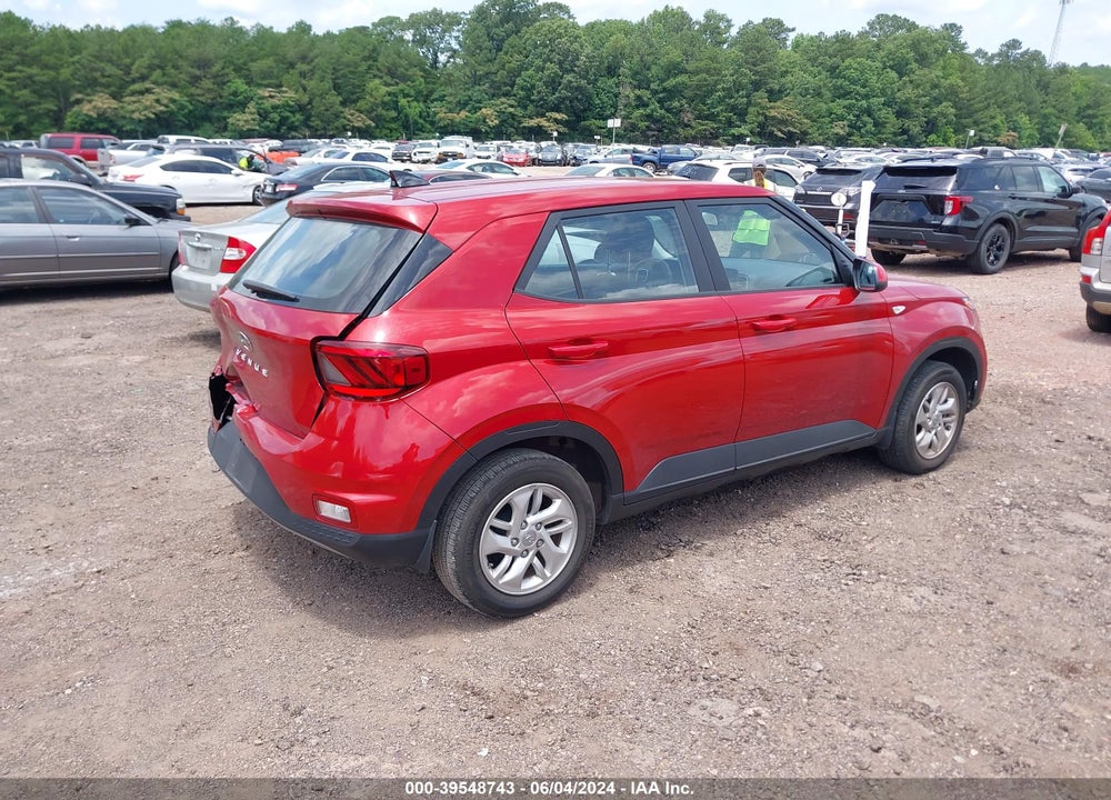 2022 HYUNDAI VENUE SE VIN: KMHRB8A33NU186105