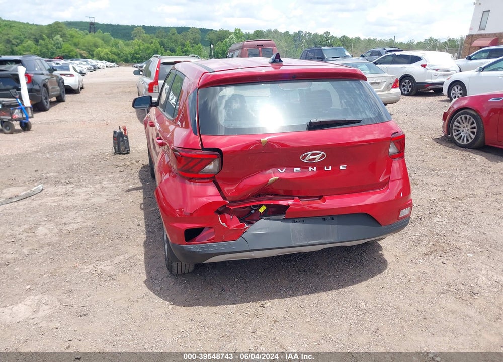 2022 HYUNDAI VENUE SE VIN: KMHRB8A33NU186105