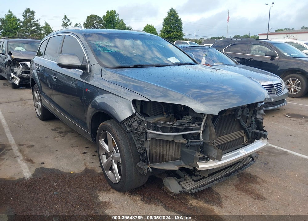 2013 AUDI Q7 3.0T S LINE PRESTIGE VIN: WA1DGAFE2DD016781