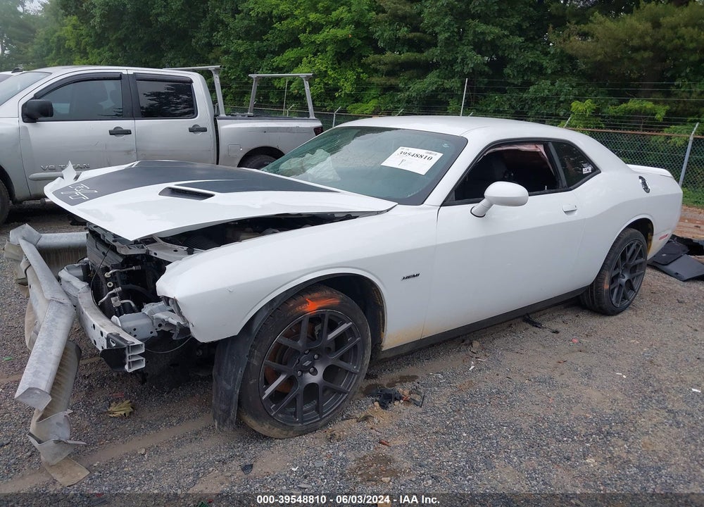 2018 DODGE CHALLENGER R/T VIN: 2C3CDZBT4JH333221