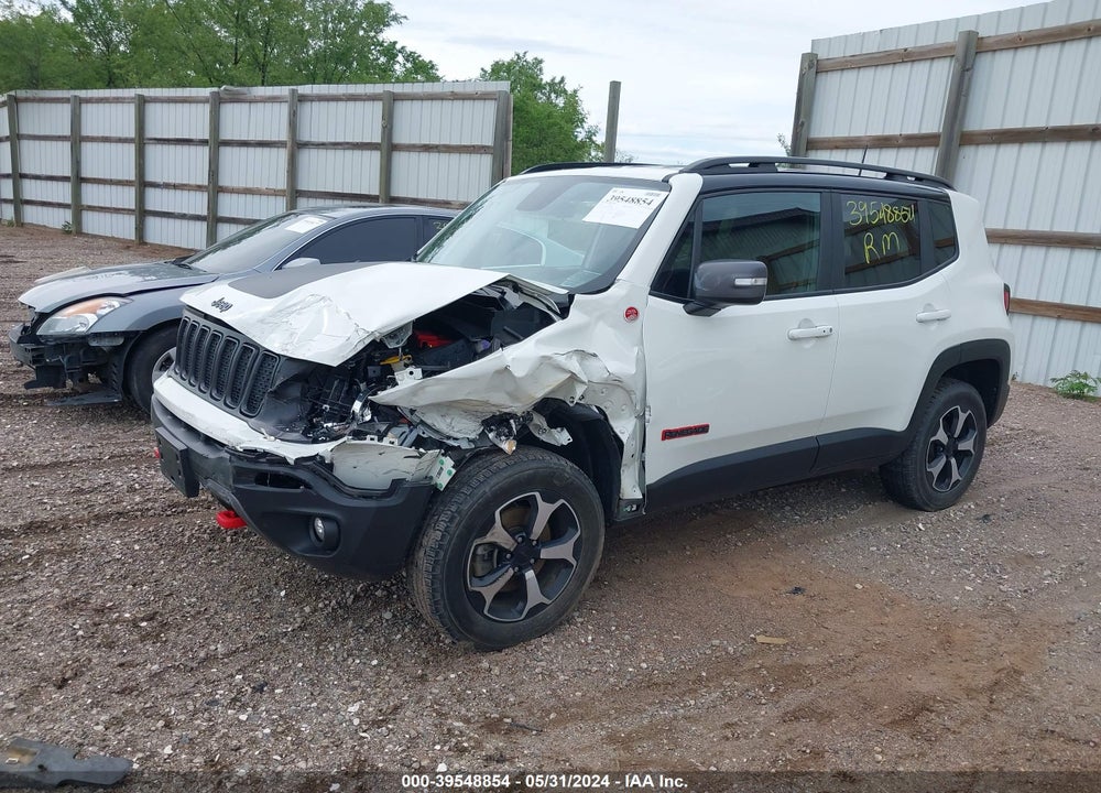 2019 JEEP RENEGADE TRAILHAWK 4X4 VIN: ZACNJBC16KPK72209