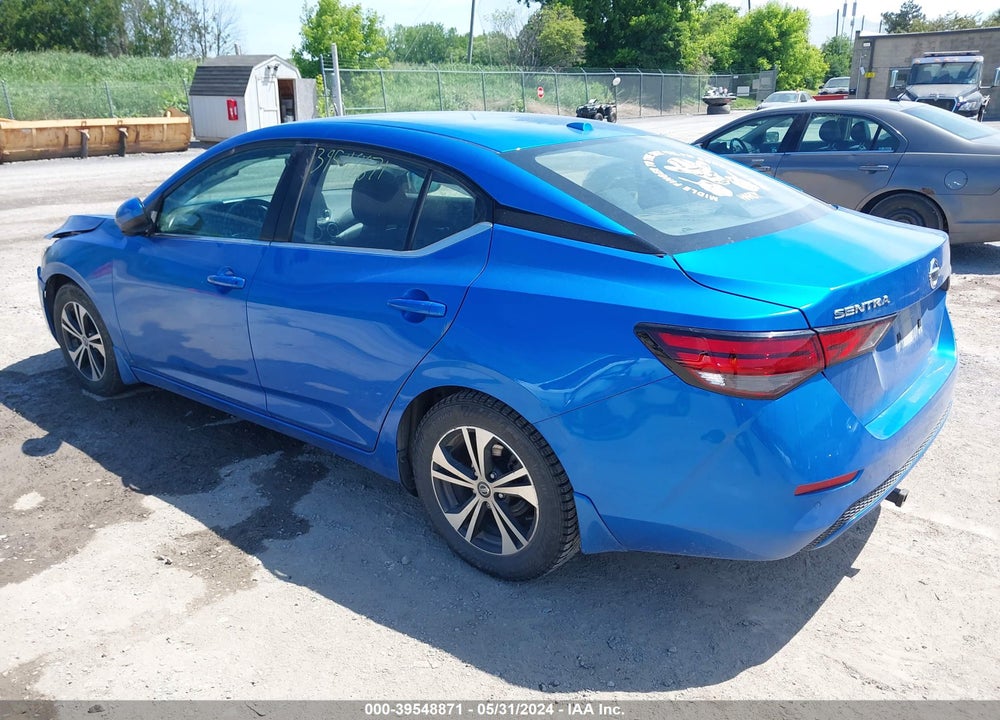 2021 NISSAN SENTRA SV XTRONIC CVT VIN: 3N1AB8CV5MY240289