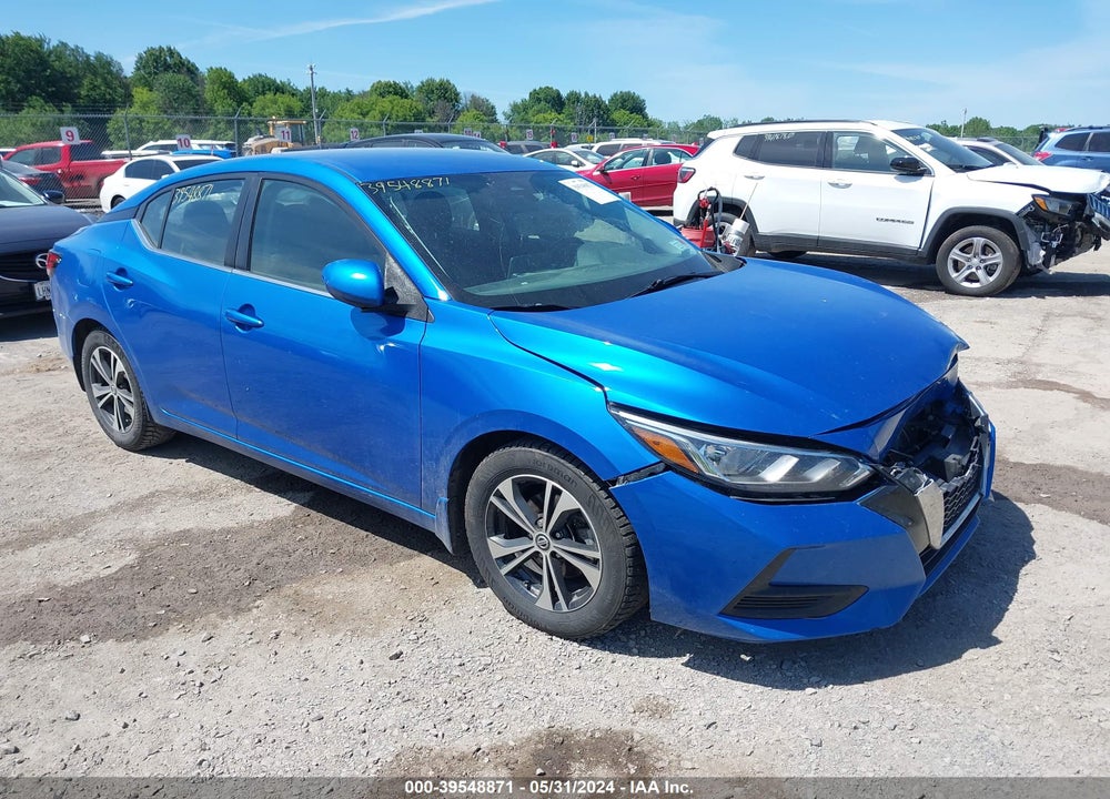2021 NISSAN SENTRA SV XTRONIC CVT VIN: 3N1AB8CV5MY240289