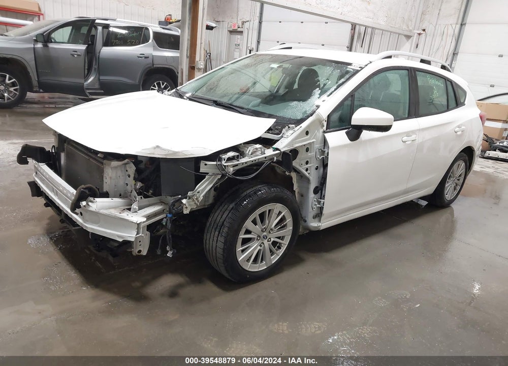 2018 SUBARU IMPREZA 2.0I PREMIUM VIN: 4S3GTAB64J3740826