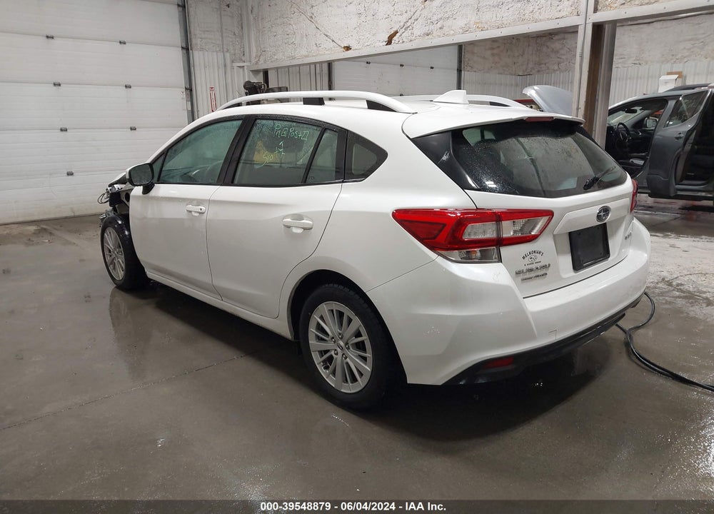 2018 SUBARU IMPREZA 2.0I PREMIUM VIN: 4S3GTAB64J3740826