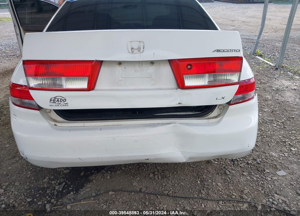 2004 HONDA ACCORD 2.4 LX VIN: 1HGCM56444A060650