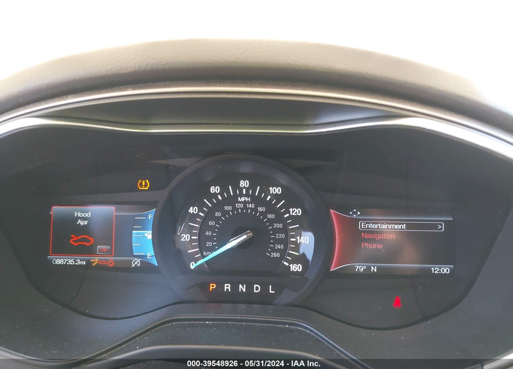 2017 FORD FUSION SE VIN: 3FA6P0H73HR328568