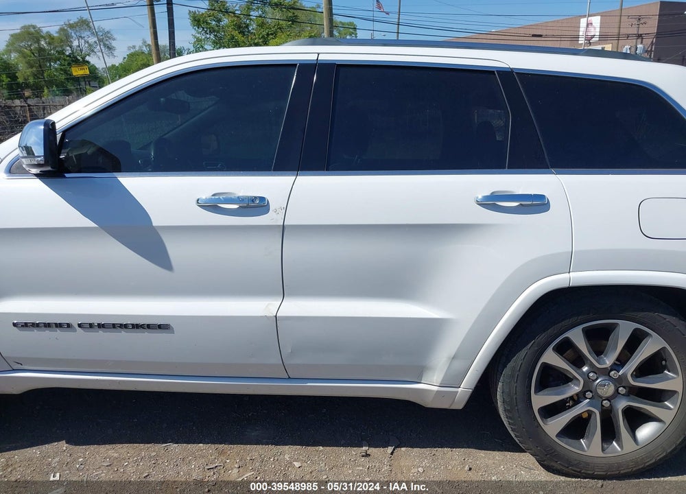 2018 CHEROKEE JEEP GRAND  OVERLAND 4X4 VIN: 1C4RJFCT3JC166543