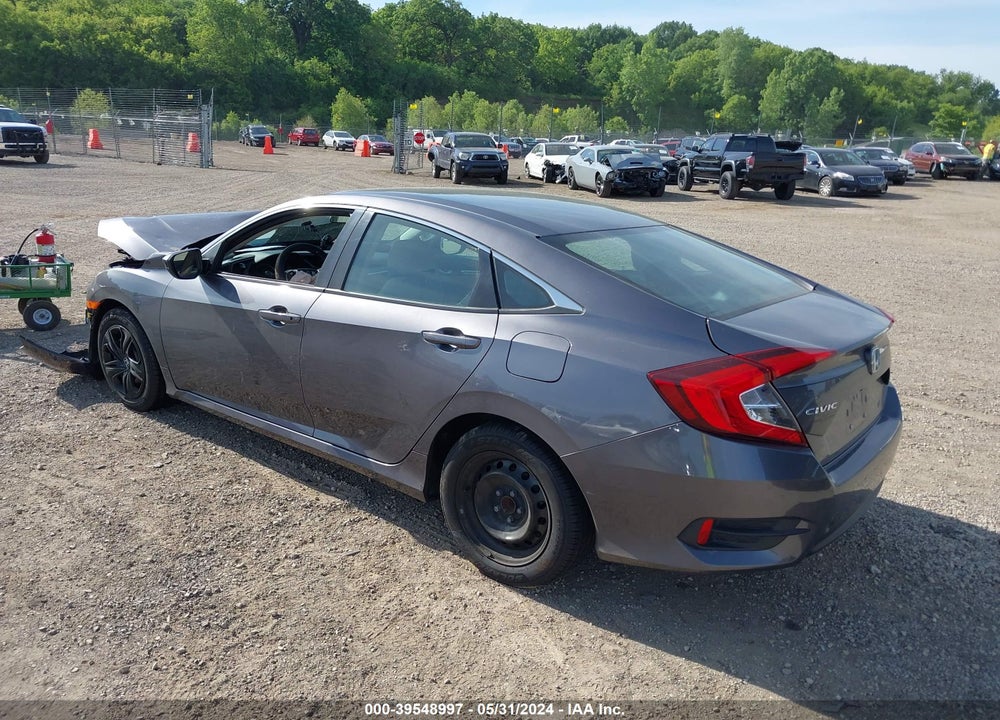 2018 HONDA CIVIC LX VIN: 19XFC2F57JE034204