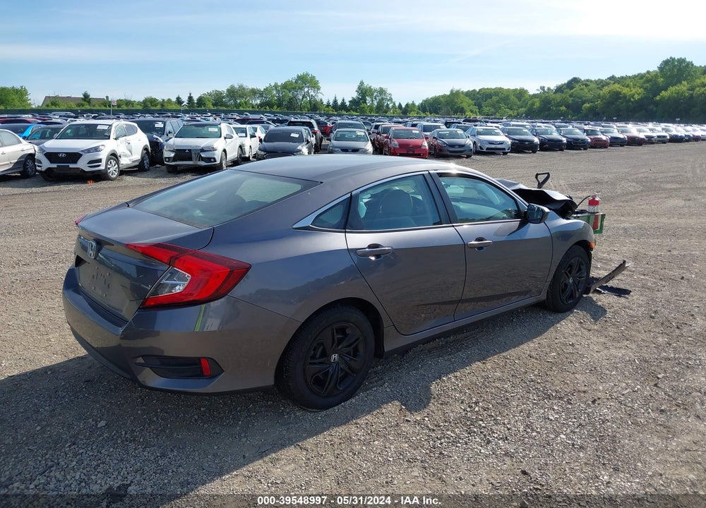 2018 HONDA CIVIC LX VIN: 19XFC2F57JE034204