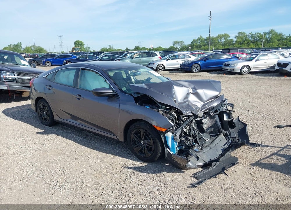 2018 HONDA CIVIC LX VIN: 19XFC2F57JE034204