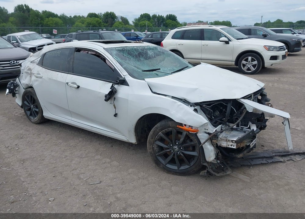 2020 HONDA CIVIC EX-L VIN: SHHFK7H83LU406771