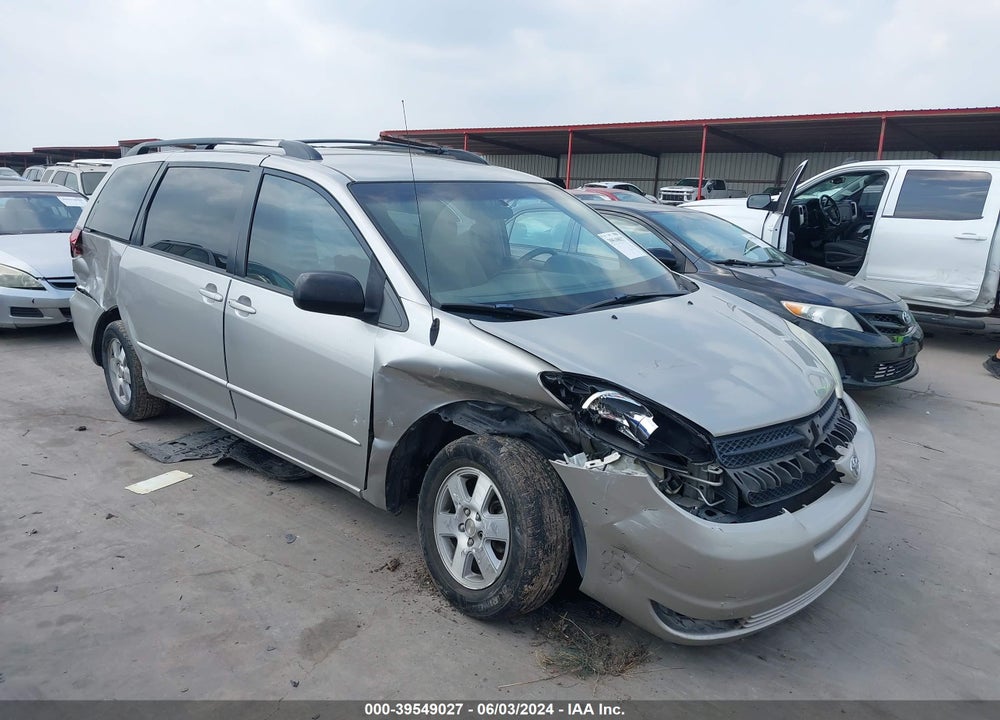 2005 TOYOTA SIENNA LE VIN: 5TDZA23C85S382434
