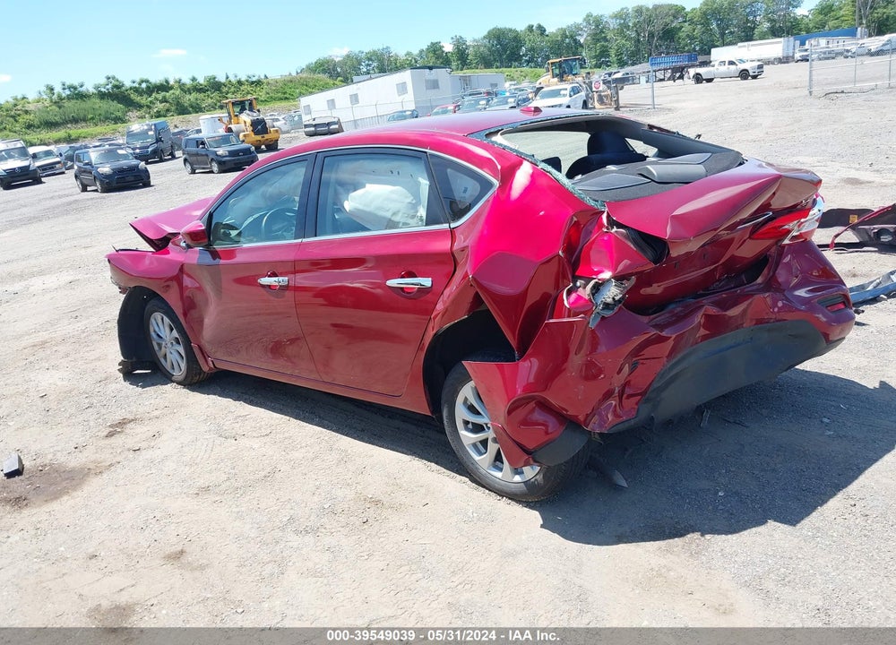 2019 NISSAN SENTRA SV VIN: 3N1AB7AP3KY230761