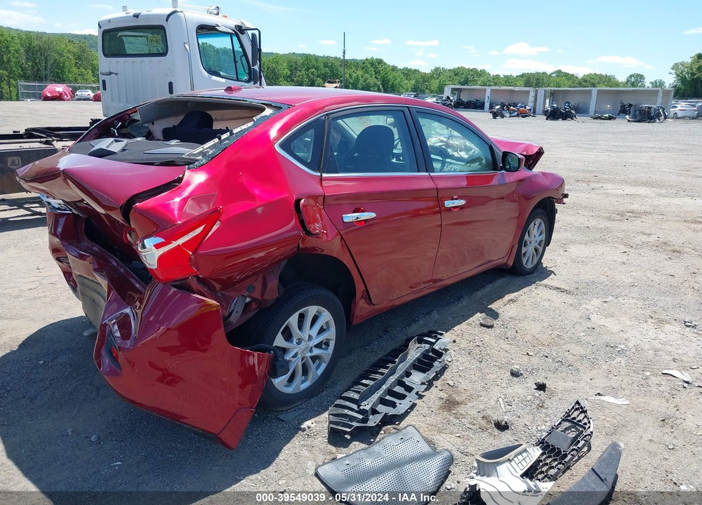 2019 NISSAN SENTRA SV VIN: 3N1AB7AP3KY230761