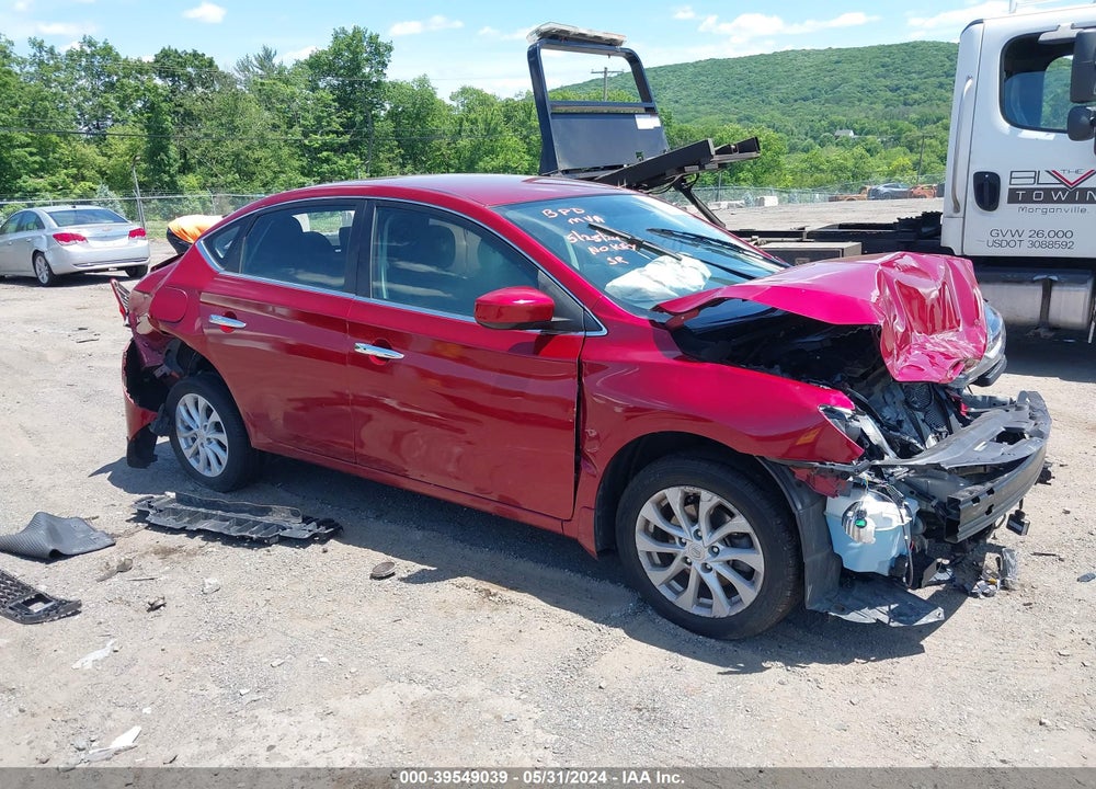 2019 NISSAN SENTRA SV VIN: 3N1AB7AP3KY230761