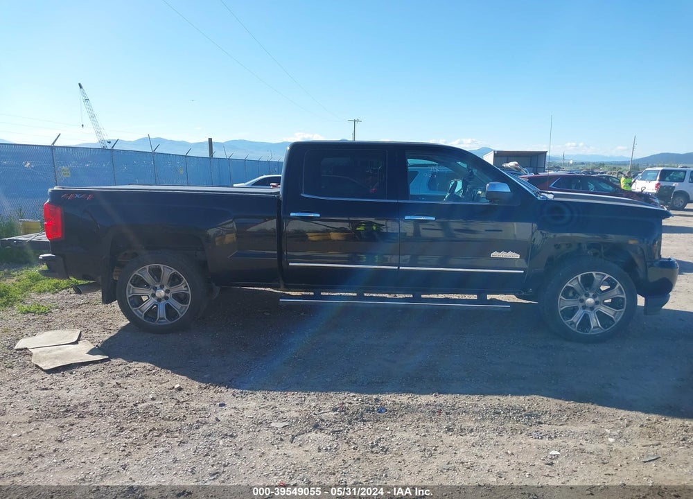 2018 CHEVROLET SILVERADO 1500 HIGH COUNTRY VIN: 3GCUKTEJXJG367984