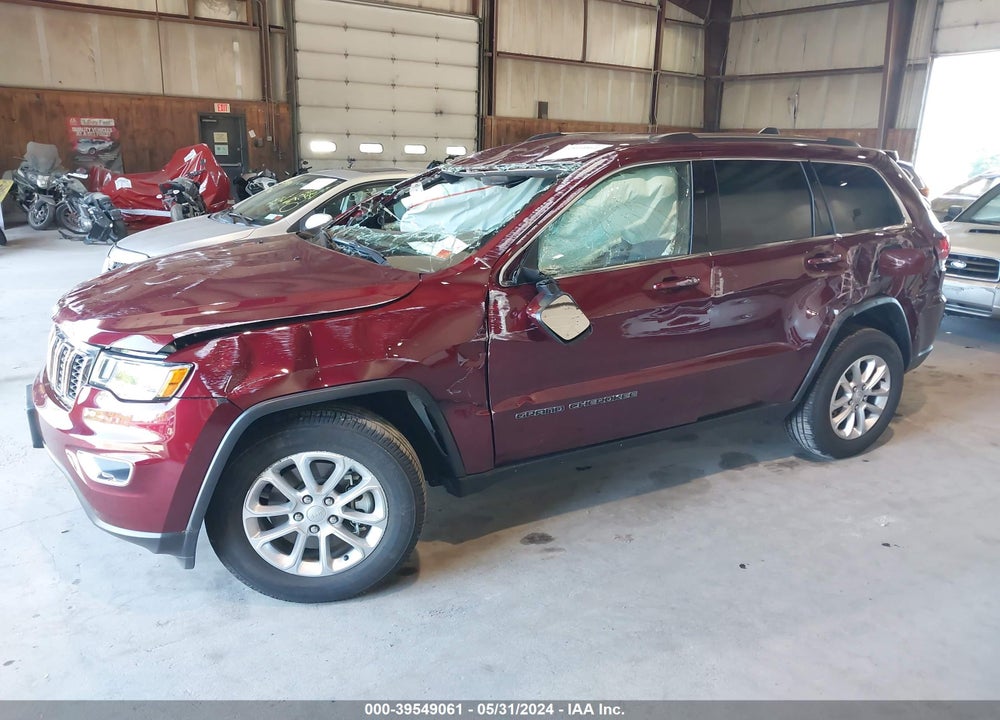 2021 JEEP GRAND CHEROKEE LAREDO E 4X4 VIN: 1C4RJFAG1MC788410