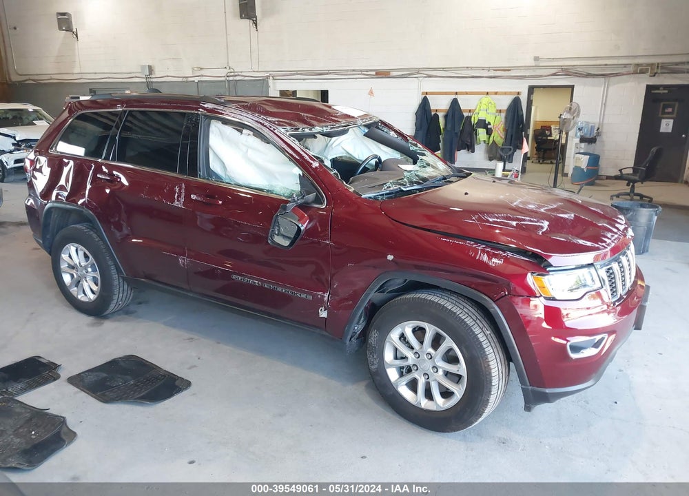 2021 JEEP GRAND CHEROKEE LAREDO E 4X4 VIN: 1C4RJFAG1MC788410