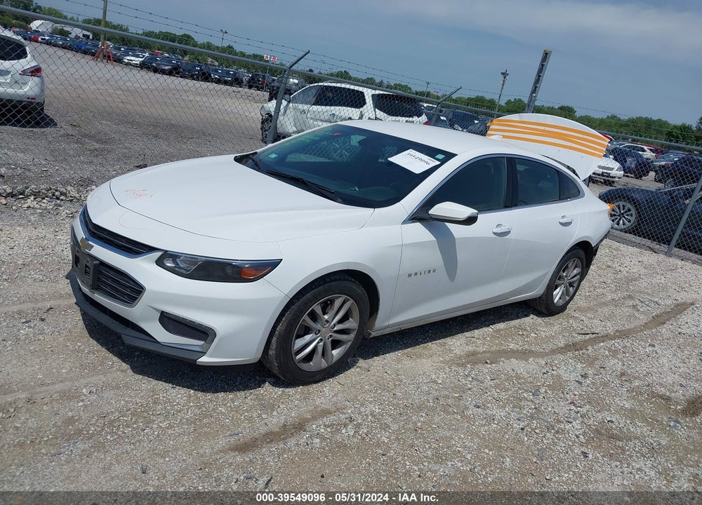 2018 CHEVROLET MALIBU LT VIN: 1G1ZD5STXJF163049