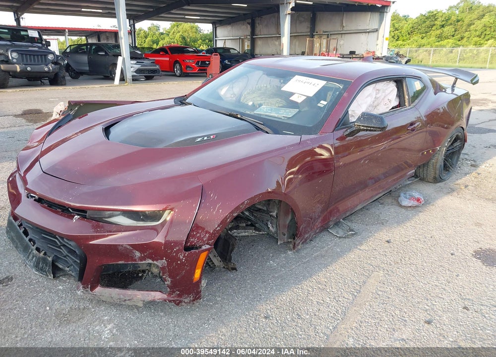 2018 CHEVROLET CAMARO ZL1 VIN: 1G1FJ1R60J0165397